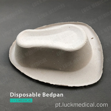 Cama de enfermagem PAN Uso médico Bedpan de celulose